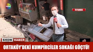 Ortaköy'deki kumpirciler sokağı göçtü!