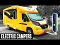 10 New Camping Vehicles Equipped with Battery-Electric Powertrains for Sustainable Vanlife