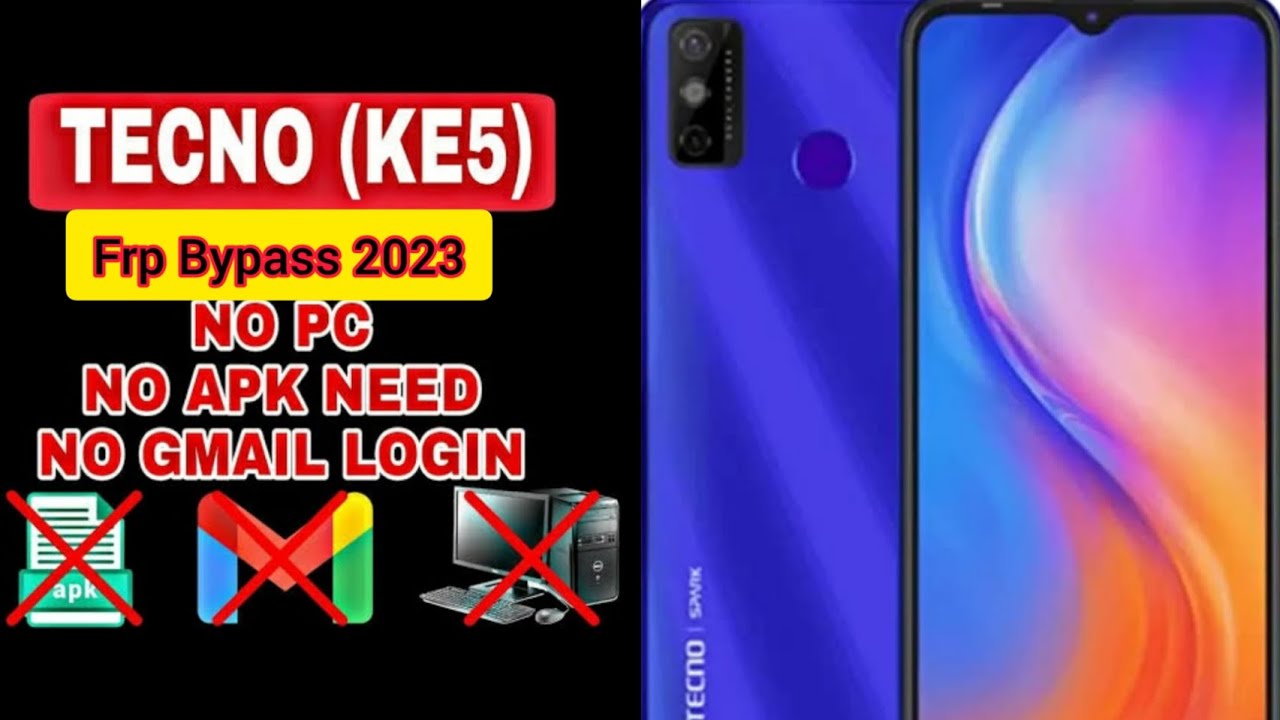 Tecno SPARK Go 2020 (KE5) FRP BYPASS 2023 (Without pc) Tecno SPARK Go 2020 (KE5) FRP BYPASS 2023 (Without pc)