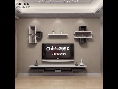 KỆ TIVI TREO TƯỜNG GIÁ RẺ NHẤT - HƠN 1000 MẪU - BAO GIÁ TOÀN QUỐC