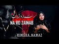 Na Ro Zainab | Rimsha Nawaz | New Noha 2023 | Orignal Nadeem Sarwar | Mr Butt Studio