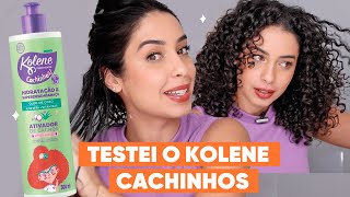 Testei O Creme Cachinhos Da Kolene Será Que Realmente Define O Cabelo Cacheado? Juliana Louise