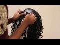 DIY Tutorial PART 2: Kinky curly , NO leaveout Full WIG for only 40 bucks!