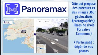 Tuto - Panoramax, Parcours Et Images 360 Géolocalisés, Google Street View Libre De Droit Cc