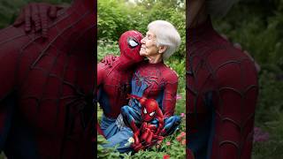 Six Superheroes Kissing An Old Woml Characters