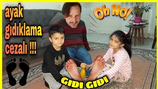 Ayak Gıdıklama Cezalı Labut Kapmaca Bakın Kim Kaybetti Fun Kids Video Ayak Gidiklama Videosu