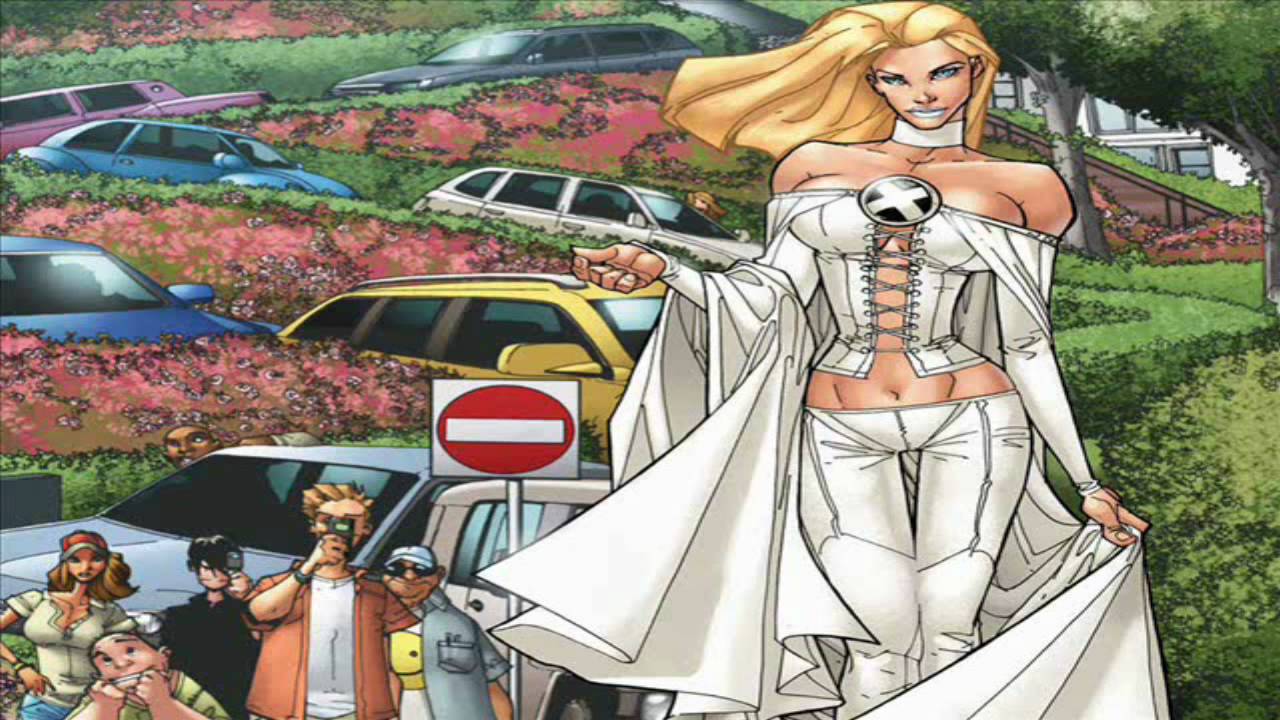 Emma frost cartoon