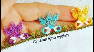 368.Model Yepyeni Muhteşem Bir Tasarım Sonsuzluk Igne Oyası Modeli Anlatımlı Yapılışı