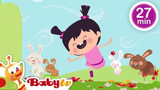 Little Lola has fun with her animal friends on the farm 🐴  🐷 🐣  | Videos for Toddlers | @BabyTV