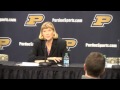 Women's Basketball vs. Indiana University Feb. 26 Coach Press Conference