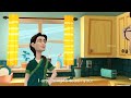 Conversation between mom and son at kitchen|English dialogue practice |Mk score free English