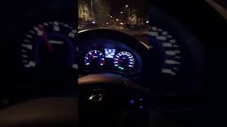 Hyundai̇ Accent Blue Gece Araba Snapleri̇