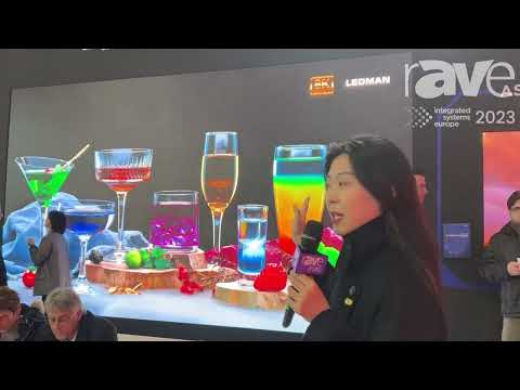 ISE 2023: Ledman Unveils DS 1.2mm COB dvLED Display