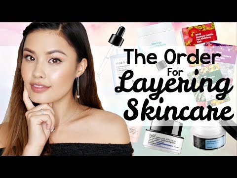 The "Proper" Order to Layer & Apply Skincare | Skincare Shorts - YouTube