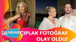 Burcu Esmersoy Eşinin Fotoğrafını Paylaştı Gel Konuşalım 149. Bölüm