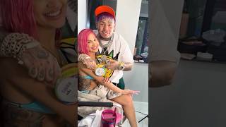 6Ix9Ine With His Girlfriend While She Gets Ready For The Fax Music Video Shoot