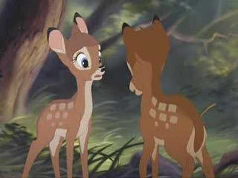 I do not own Bambi or the audio! A vid I did with Bambi and Faline of a song 