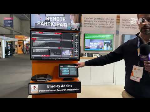ISE 2025: MVI AudioVisual Explains EasyCam and EasyConf Meeting Management Solution