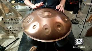 Mayura Pantam Triple B Celtic Stl 1,2Mm Handpan Made In France
