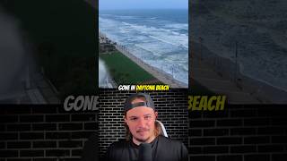 The Beach Just Disappeared In Daytona Beach, Florida