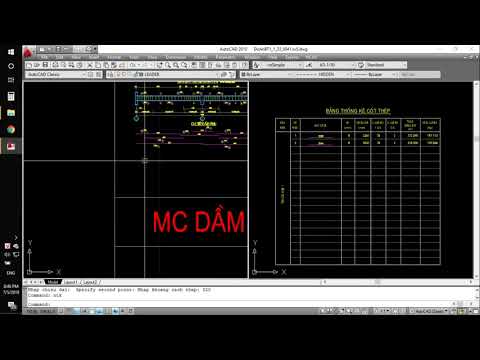 Hướng Dẫn Thống Kê Cốt Thép Cho Đồ Án Bê Tông 1 ĐHXD Bằng Công Cụ HCAD