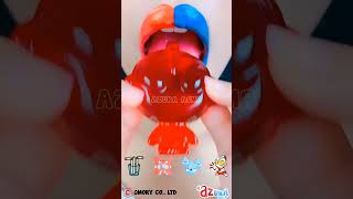 Asmr Satisfying Eating Emoji Food Challenge Compilation