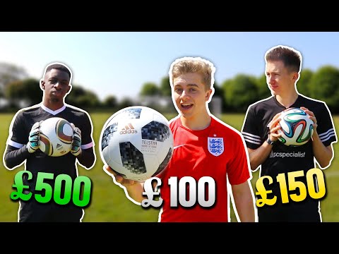 £500 Jabulani v £150 Brazuca v £100 Telstar | World Cup Ball Battle