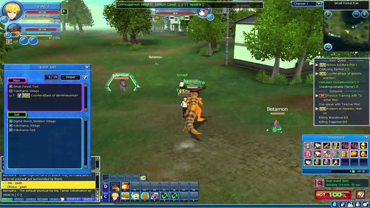 Digimon Masters Online Gameplay (free online pc game) - YouTube