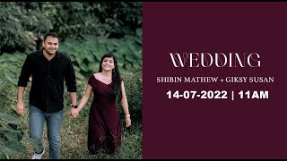 Shibin Giksy Wedding Live Red Orchid Wedding Stories 14-07-22 11Am