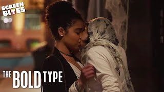 Kat and Adena First Kiss | #Kadena IS REAL! | The Bold Type | Screen Bites