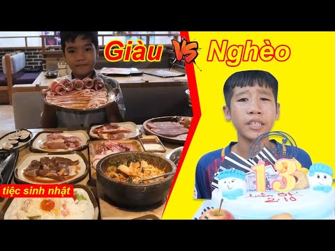 Trẻ Trâu Và Bữa Tiệc SINH NHẬT Theo Phong Cách Giàu Và Nghèo | TQ97