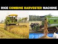 Combine Rice Harvesting Machine / Combine Paddy Harvester Machine