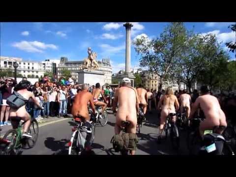 Short Version of World Naked Bike Ride London (WNBR) 2012 - A Rider's