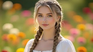 4K Ai Art Lookbook Cute Stylish Beautiful Girls Mist And Majesty Tartan, Terrain