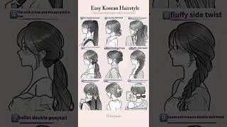 Easy Korean Hairstyle