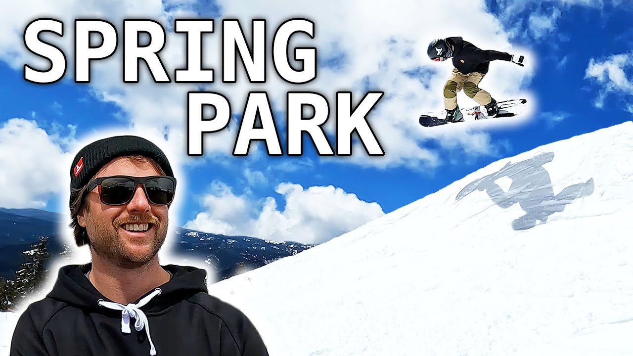 Spring Park Snowboarding at Mt Hood, Oregon