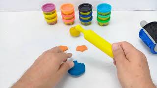 Confeccionando Batman e Superman com massinha Play Doh