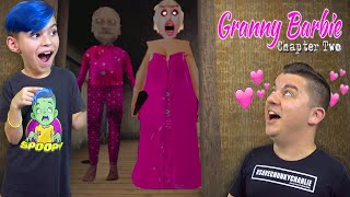 GRANNY and GRANDPA are BARBIE dolls now! GRANNY Chapter 2 BARBIE Mod