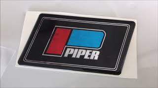 Replacing the ol' Piper Decal