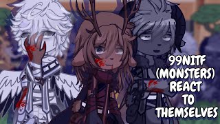 99 Nights In The Forest Monsters Cultists React To Themselves Gacha React
