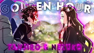 Tanjiro & Nezuko - Golden Hour [Edit/AMV]! | Quick!