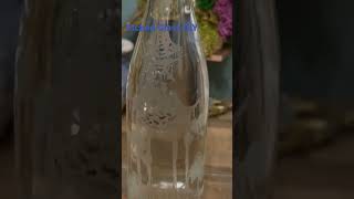 Etched Gl Bottle Diy