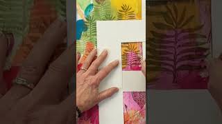 Deconstructing ✂️ this piece to put in my 🎨art journal ✨ Watch this fun process in the full video🎥