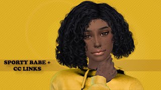 Sporty Babe Cc Links - Sims 4 Cas