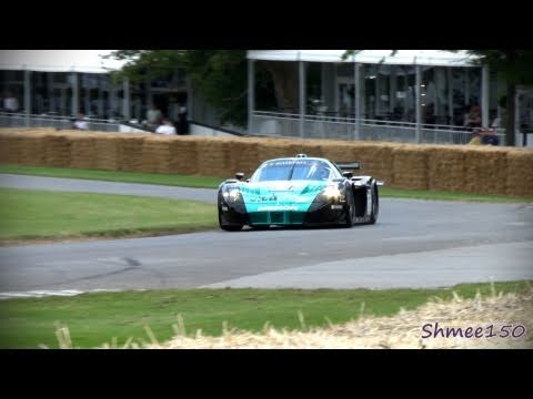 Maserati MC12 GT1 Race Car Flat Out at Goodwood