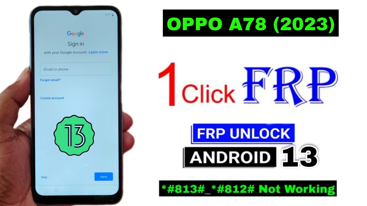 OPPO A78 FRP BYPASS | ANDROID 13 | Without Pc | OPPO A78 OPPO A78 FRP BYPASS | ANDROID 13 | Without Pc | OPPO A78