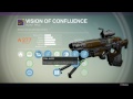 Destiny Vault Of Glass Raid Gear! Vision Of Confluence Solar Scout Rifle!