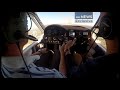 Cockpit footage captures moment light plane loses power