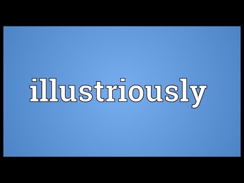 Header of illustriously