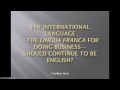 The international Language English - Pro